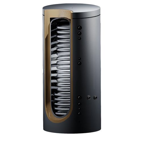 Solarspeicher Hygienekombispeicher 300 Liter mit Isolierung Typ PHS 300