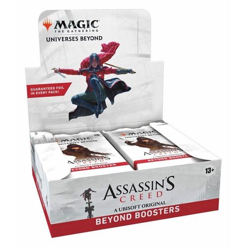 Wizards Of The Coast Beyond Booster Display Assassin´s Creed Englisch Sammelkarten Durchsichtig English Durchsichtig English
