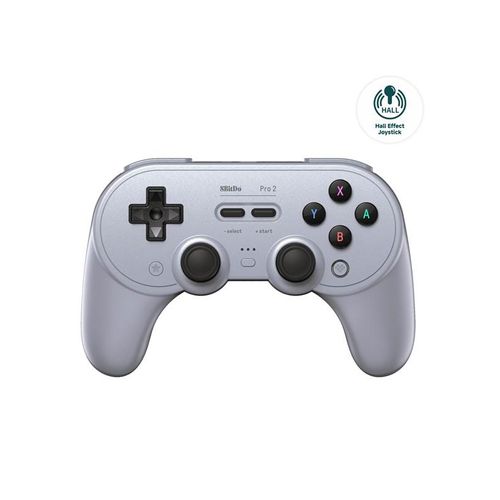 8BitDo PRO 2 (Hall Effect) - Grey - Wireless Controller - Android