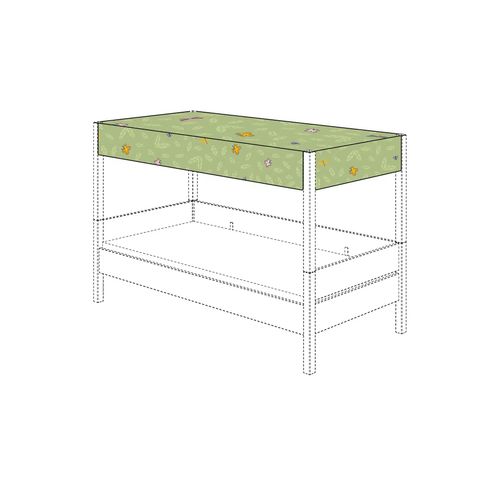 PAIDI Baldachin-Himmel Petersilienweg 8 ¦ grün ¦ Maße (cm): B: 255,5 H: 143