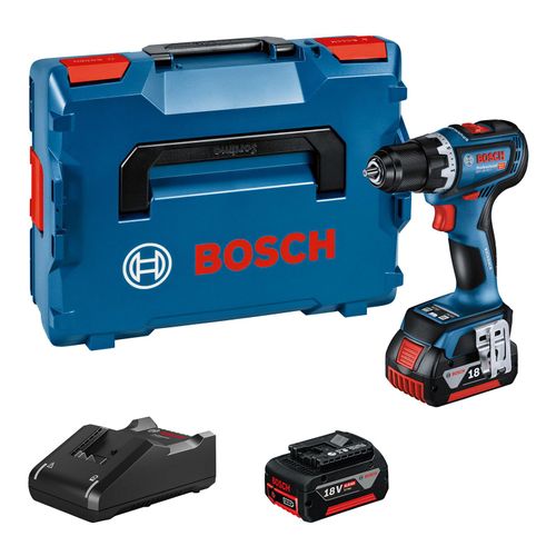 BOSCH Professional GSR 18V-90 C Akku-Schrauber-Set 18,0 V, mit 2 Akkus