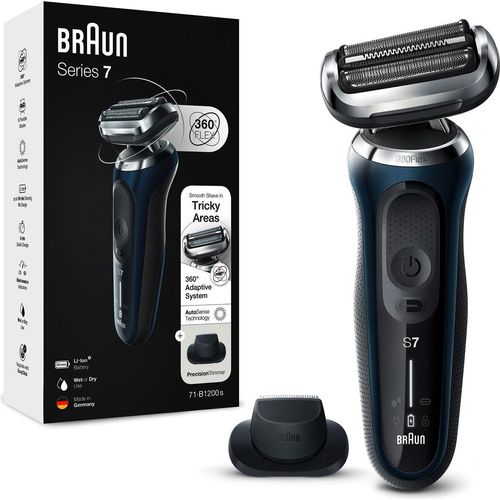Braun Series 7 71-B1200s Folienschaber Trimmer Blau (71-B1200s)