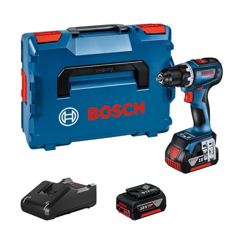 Akku-Bohrschrauber GSR 18V-90 C | 18 Volt 2x 5,0 Ah Akkus in L-Boxx 136