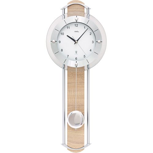 Funk-Pendelwanduhr AMS 