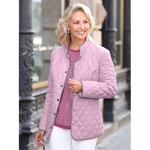 Steppjacke CLASSIC BASICS, Damen, Gr. 46, rosa (rosé), 100% Polyester, Paspelierung:100% Polyester, Wattierung:100% Polyester, unifarben, Langarm, Jacken