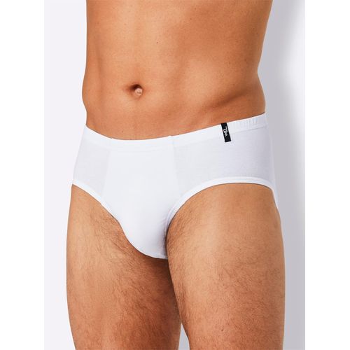 Slip WÄSCHEPUR, Herren, Gr. 8, weiß (5x weiß), 95% Baumwolle, 5% Elasthan, Unterhosen
