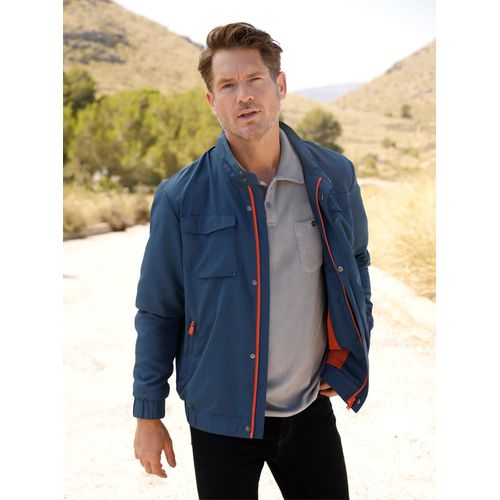 Blouson CATAMARAN, Herren, Gr. 54, blau (dunkelblau), 100% Polyester, Netzware:100% Polyester, unifarben, Langarm, Jacken