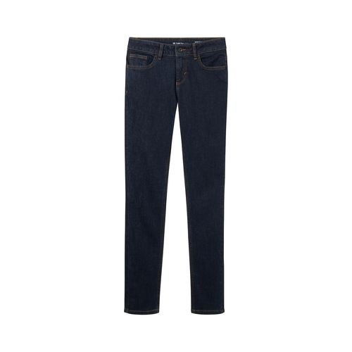 TOM TAILOR Damen TTALEXA SLIM Jeans, blau, Uni, Gr. 32/32