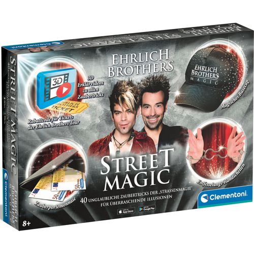 Zauberkasten CLEMENTONI "Ehrlich Brothers, Street Magic", bunt, Zauberkästen, Kinder