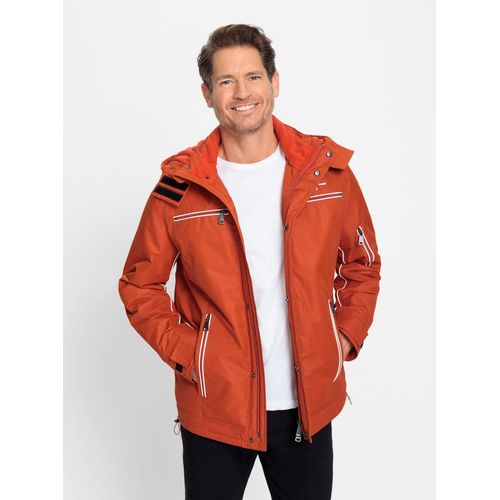 Funktionsjacke CATAMARAN, Herren, Gr. 50, rot (rostrot), 100% Polyester, Wattierung:100% Polyester, unifarben, Jacken