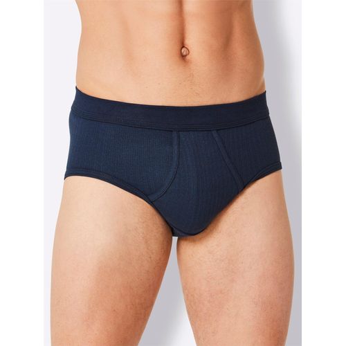 Slip KINGS CLUB, Herren, Gr. 7, blau (marine), 100% Baumwolle, Unterhosen