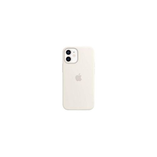 Apple Silikon Case Handy-Cover für Apple iPhone 12 mini weiß