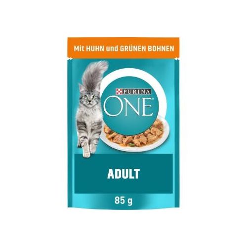 Purina ONE Adult 26x85g mit Huhn und grünen Bohnen