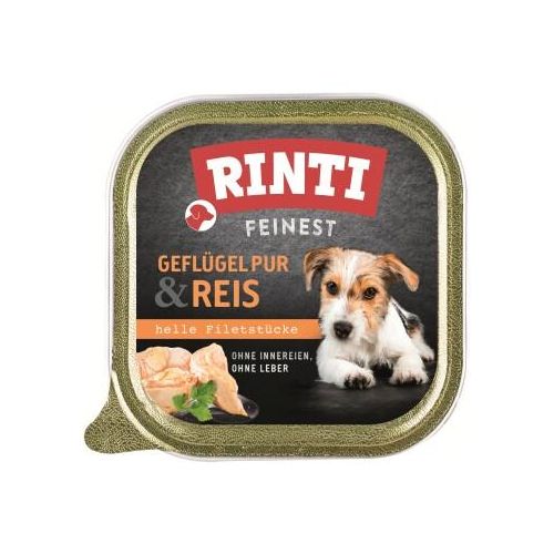 RINTI Feinest Adult Geflügel pur & Reis 11x150 g