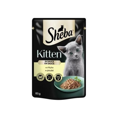 Sheba Kitten in Sauce 28x85 g Huhn