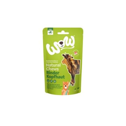 WOW Natural Chew Rinderkopfhaut 350 g