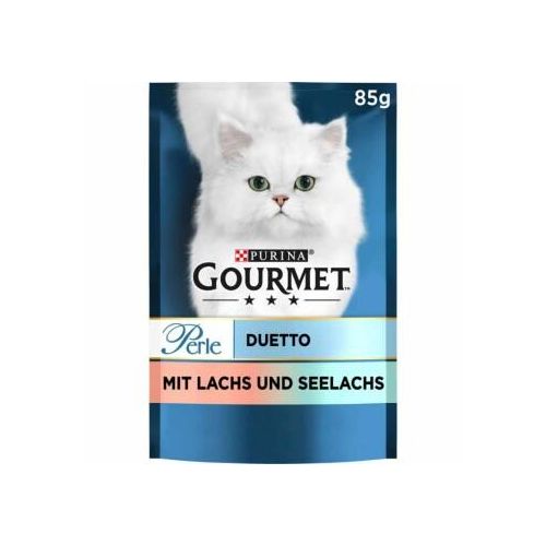 GOURMET Perle Duetto 26x85g Lachs & Seelachs