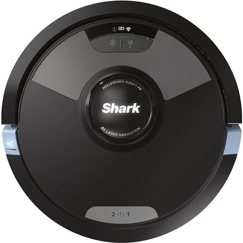 Shark RV2600WDEU AI ULTRA Saug-/Wischroboter Schwarz, CleanEdge, Anti-Hair-Wrap