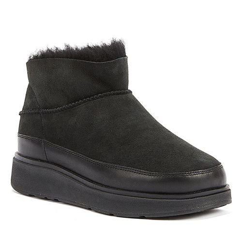 FitFlop Gen FF Frauen Ultra M i Doppelte Gesicht Schafsfell Stiefel Schwarz – 3 Großbritannien - 36 EU - 5 US / Schwarz