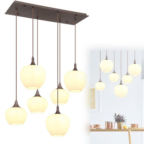 Hängelampe Esszimmer Hängeleuchte 6 Flammig Pendelleuchte Wohnzimmer Pendellampe
