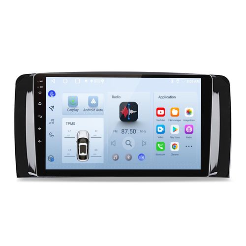 Autoradio 6+128GB für W251 Mercedes R Klasse 2005-2017 Navi carplay 4G LTE GPS Android Radio DAB+