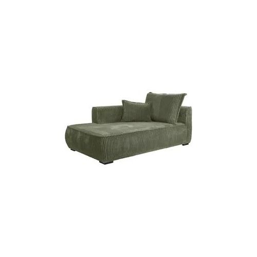 Mid.you Récamiere , Grün , Textil , Kiefer , 208x95x124 cm , Made in Eu , Wohnzimmer, Sofas & Couches, Sofas, Recamieren