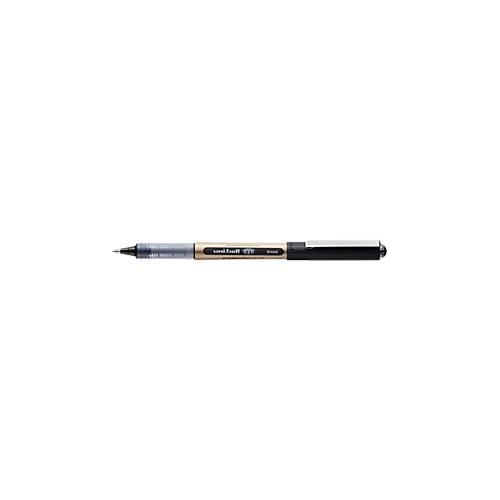 Gelschreiber Uni-ball eye, dokumentenecht, 12 Stück, 0,65 mm, schwarz