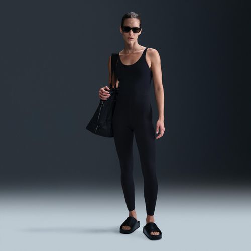 Nike Zenvy Dri-FIT 7/8-bodysuit voor dames - Zwart