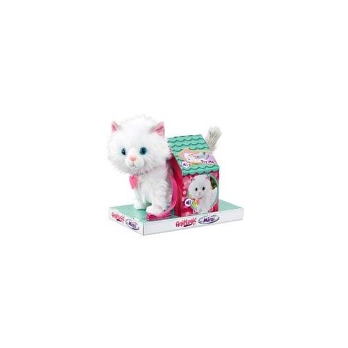 Animagic Mimi, die Katze, Kuscheltier weiß/hellgrau