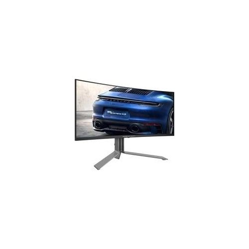 OLED Agon PRO PD34, Gaming-Monitor 86.4 cm (34 Zoll), schwarz (matt)/silber, WQHD, Porsche Design, USB Hub, Adaptive-Sync, 240Hz Panel