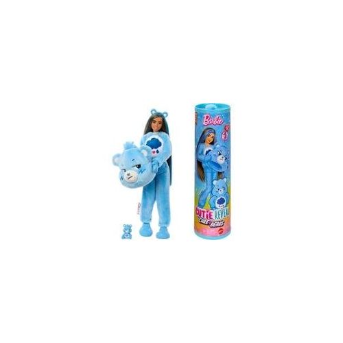 Barbie Cutie Reveal Care Bears Series - Brummbärchi, Spielfigur
