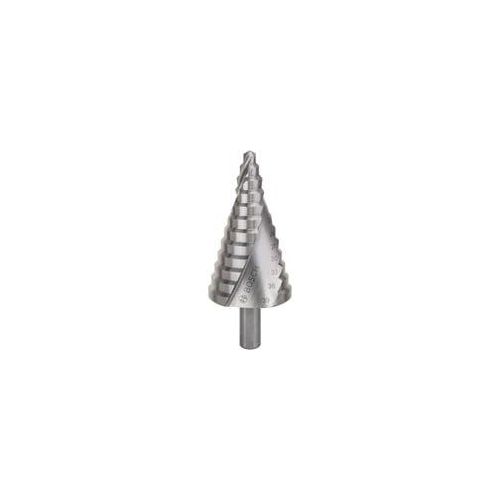HSS-Stufenbohrer, Ø 6mm - Ø 39mm 12 Stufen, mit Spiralnut
