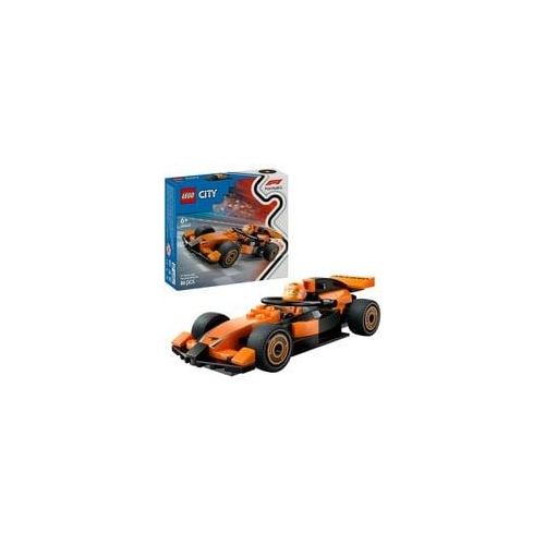 60442 City F1 Rennfahrer mit McLaren Rennauto, Konstruktionsspielzeug