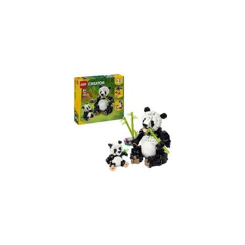 31165 Creator 3-in-1 Wilde Tiere: Pandafamilie, Konstruktionsspielzeug