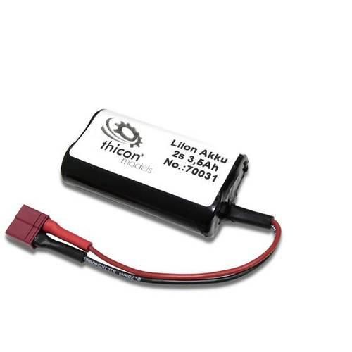 Thicon Models Modellbau-Akkupack (LiIon) 7.4 V 3.5 Ah T-Stecker