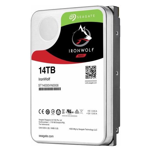 Seagate IronWolf SATA HDD 14 TB