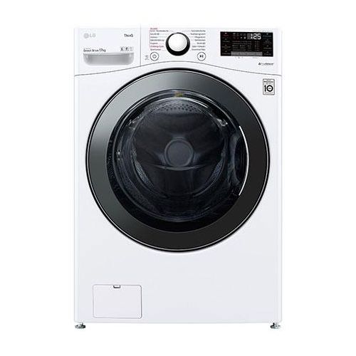 LG Waschmaschine mit 17 kg Kapazität Energieeffizienzklasse E 1.100 U./Min. Weiß mit ChromBullaugenring F11WM17TS2