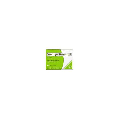 VERTIGO HENNIG Tabletten 100 St