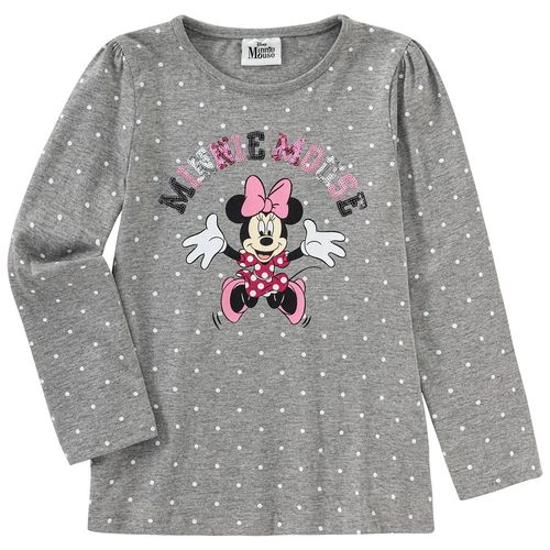 Minnie Maus Langarmshirt mit Pailletten