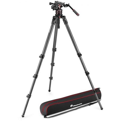 Manfrotto Nitrotech 612 Carbon Video-Stativ