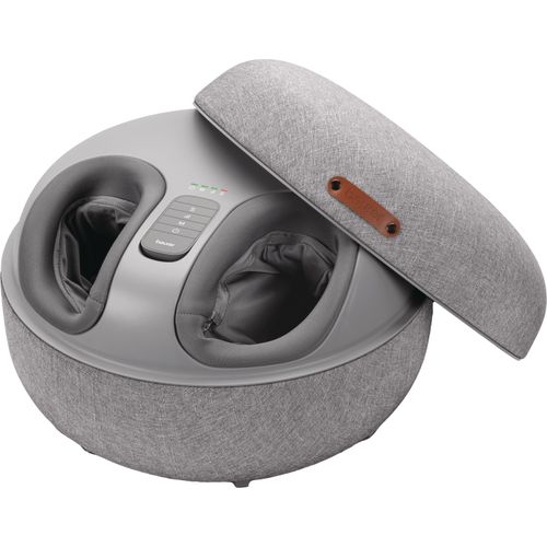 BEURER Shiatsu-Fussmassagegerät »FM 120 2-in-1: stylischer Hocker und Massagegerät«, Mit Luftkompressionsmassage und Shiatsu-Massage, inkl. Wärmefunktion