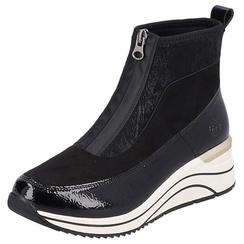 Remonte Keilsneaker, Schlupfboots, Freizeitschuh, High-Top-Sneaker, Front-Reißverschluss