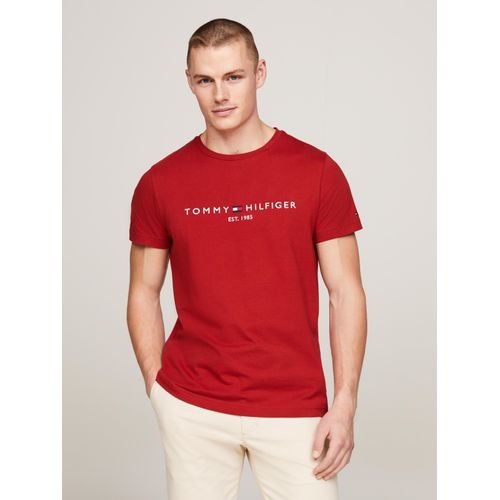 Tommy Hilfiger T-Shirt »TOMMY LOGO TEE«, aus reiner, nachhaltiger Baumwolle