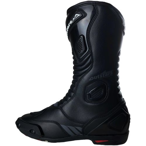 roleff Motorradstiefel »RO 019«, hoch, mit auswechselbaren Schleifpads