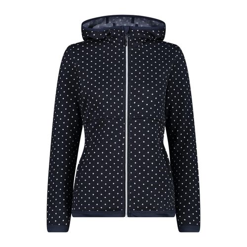 CMP Strickfleecejacke »WOMAN JACKET FIX HOOD«, mit Kapuze