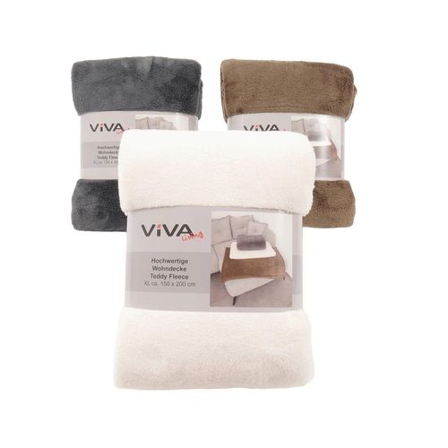 Decke FLEECE UNI