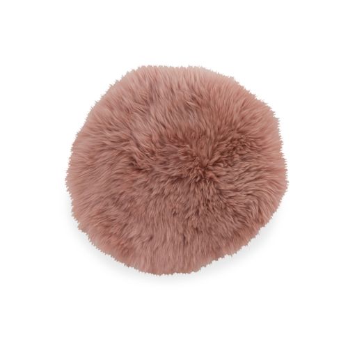 Sitzkissen LAMMFELL rosa