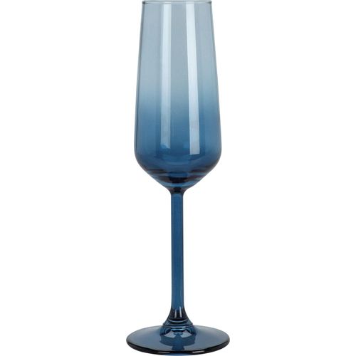 Sektglas LINE blau