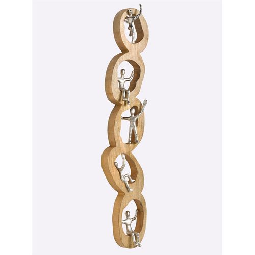 Wanddekoobjekt HEINE HOME, beige (natur), B:8,5cm H:84cm T:6cm, Wanddekoobjekte