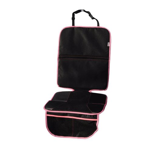 Wumbi Sitzschutz Pink Sitzbezug Kindersitzunterlage Wasserabweisend Sitzschoner Isofix Rutschfest